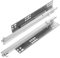 HESHUWEN Schubladenschienen 2 Pcs Schublade Versteckte Folien Computer Tisch Schrank Schienen Schrank Schubladen Schienensystem