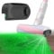 Topyond Vacuum Dust Display Lamp,Universal LED Light Attachment for Vacuum Cleaners, Reveal Invisible Dust Pet Hair, Green Lasers Dust Detection Lamp, Optical Extractor Header