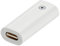 USB C to Pencil Adapter for Apple Pencil 1st Generation, Charging Adapter for Apple Pencil Compatible with iPad Pro 12.9”, 10.5”, 9.7”, iPad 6, Air 3, iPad Mini 5, iPad 9th, iPad 10 (2022), White