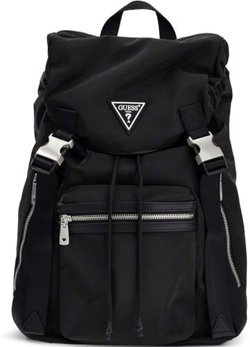 GUESS zaino per il tempo libero Berlin Backpack Black nero