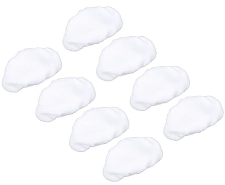 Cuscinetti per Scopa a Vapore in Microfibra per Pulitore a Vapore Portatile Efficienti Panni Riutilizzabili 8 Pezzi Pulizia Impeccabile