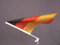IDM Autofahne, Carflag Deutschland, BRD, 2-er Set