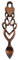 Traditional Celtic Love Spoon - Free Engraving of Names & Date on Welsh Love Spoons