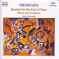 Olivier Messiaen Quatuor pour la fin du temps - Thème et Variations