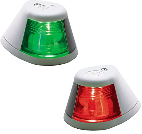 Perko 12V Horizontal Mount Sidelights, White