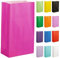 Thepaperbagstore 40 Pinkfarbene Partytüten aus Papier –14x24.5x7cm - Bunte Geschenktüten aus Papier für Kinder- und Erwachsenenpartys, Geburtstage, Hochzeiten, Junggesellinnenabschiede und Süßigkeiten