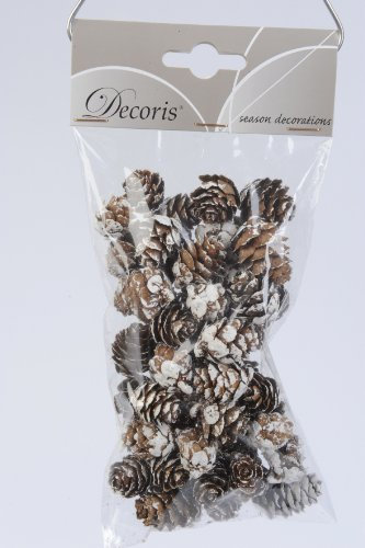 Zapfen weiß, 45 g/Pack