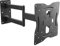 RICOO TV Wandhalterung Fernseher Halterung S1022 für 27-55 Zoll schwenkbar neigbar Fernseherhalterung Wand VESA 200 x 200 mm Wandhalter universal flach & Curved TVs Belastbarkeit bis 30 kg