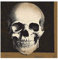 Amscan 9902250 - Servietten Boneyard, Größe 33 x 33 cm, 20 Stück, Skull, Totenkopf, Skelett, Halloween, Horror-Party, Mottoparty