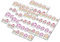 AWS Set Water Newsee Decals Skulls Sugar Skulls Mexican Mix 3 Types fiorati Nail Art Stickers Transfer Stickers Decoration Flowers Mexicain Decoration Decorated Flowers Skulls Mixed Types