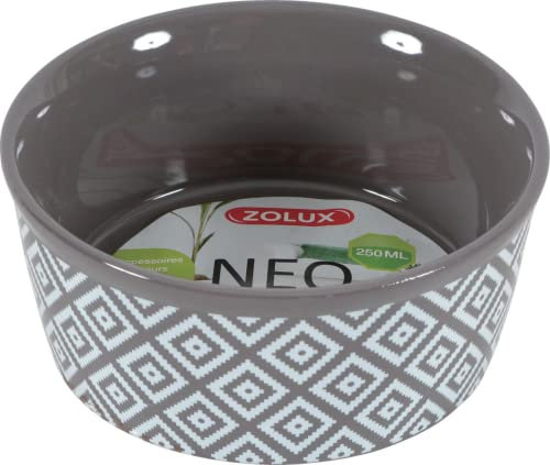 Zolux Gamelle en grès 250 ML - Gris - 206683
