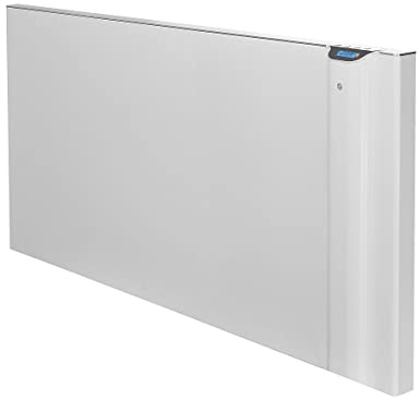 Radialight Klima Dual Therm, Electric Heater/Wall Mounted Radiator, Flat Panel with Timer, Thermostat, 2000W