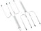 Ninja 2-Piece Roasting Fork Set [4385J300EUUK] Official Accessory Compatible with Ninja Foodi Multi-Cookers OP100, OP300, OP500