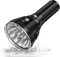 IMALENT MS18W Hellste Taschenlampe 100000 Lumen, Lange Reichweite bis zu 1KM, Taschenlampe Aufladbar mit CREE XHP70.2 Leds IP56 Wasserdichte, für Höhlen und Notfall (Warmweißes Licht)