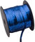 Anawakia Paillettenband 90 m Farbiges Pailletten Band 6 mm Breites Bortenband Glänzende Paillettenbänder für DIY Handwerk Bastelprojekte Tanzbekleidungen Armband Dekorationen (Blau)