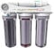 AQUATICLIFE 4-stufige Umkehrosmose Wasserfiltrations-Enteionisierungssystem, RO/DI Filtereinheit 100 GPD