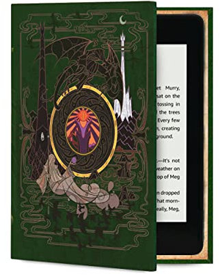 KleverCase Universal-Schutzhülle für Kindle Paperwhite und Kindle eReader (enthält die neuesten Paperwhite-Modelle mit 17,3 cm (6,8 Zoll) Bildschirm) (One Book TRTA)