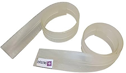 Distri+ - Kit raclette caoutchouc d'origine pour autolaveuse Karcher B40W, B60W, B80W, B90R, B95RS, BD43/25, BD43/35, BD50/50,