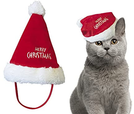 Nobby Xmas 50635 Plüsch Mütze 18 cm