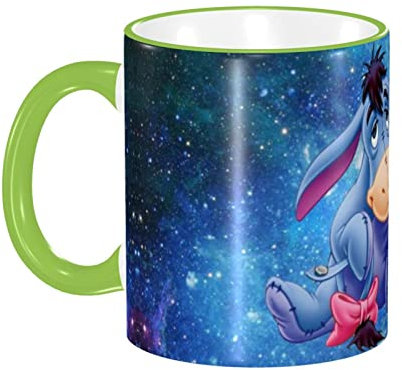 Lawenp Mug for I-Aah Kaffeetasse – Große Keramik Schwarz Kaffeetasse Teetasse 330ml
