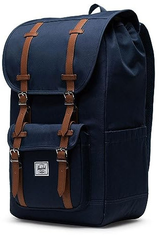 Herschel Sac à Dos Little America, Bleu Marine, Taille Unique Mixte