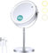 B Beauty Planet Schminkspiegel mit Beleuchtung, 1fach /20fach doppelseitiger Vergrößerungsspiegel,dimmbar, LED Schminkspiegel mit 3 Farb-Beleuchtungsmodi,20CM