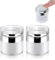 Pots de Pompe Sans Air,2pcs Distributeur de Pompe Sans Air,Contenant de Cosmétique Sous Vide,Pot de Lotion Sans Air Rechargeable,Pot Cosmétique,Pot à Pompe Airless Contenant,Portable pour Voyage