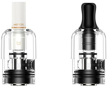GEEKVAPE S Cartridge Pod, 0.8ohm / 1.2ohm Cartridge - 2ml, 2pcs/Scatola - For GEEKVAPE Wenax S3 Pod Kit/WENAX S-C/WENAX Stylus