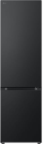 LG GBV7280DEV Frigorifero Combinato, 387L, Frigorifero Total No Frost, Classe D, Porte Piatte, Door & Linear Cooling, Fresh Balancer & Converter, Metal Fresh, Compressore Smart Inverter, Nero