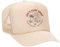 JOES SURF SHOP Trucker-Hut-Kollektion aus Schaumstoff, Hellbraunes Strandleben-Logo, Einheitsgröße