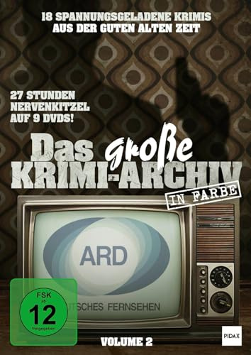 Das große Krimi-Archiv, Vol. 2 / Weitere 18 spannungsgeladene Krimi-Straßenfeger [9 DVDs]
