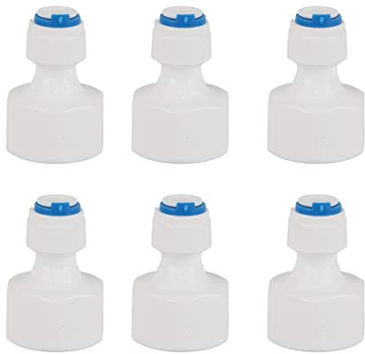 Ausla wasserfilter schnellanschluss ro verbinder verbindung umkehrosmose connector wasserreinigung filterübergang 1/2 auf 1/4 wasserleitung wasserzulaufleitung zoll adapr pure one