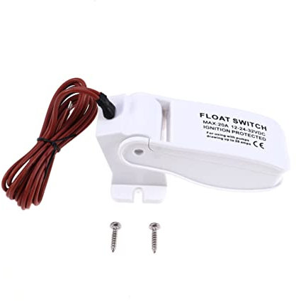 BESPORTBLE Automatischer Schwimmer-bilgenpumpensensor 12v Wasserstandsregler Universaleinrichtung