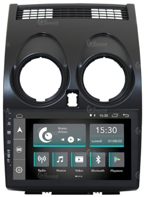 JF Sound - Autoradio Android JF-039NQ-X7C-2 - Per Nissan Qashqai (2008-2013) - CarPlay e Android Auto - GPS - 2GB RAM - 32GB ROM - DAB+ - 9 HD - Prodotto in Italia