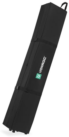 VONROC Aufbewahrungstasche für Partyzelt PT501XX – mit Rollen, vertikale Aufbewahrung, 150 l, Maße: 165 x 27 x 27 cm