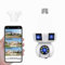 Camara Vigilancia WIFI Interior - 3 Lente Camaras Vigilancia Domicilio, Comunicación Bidireccional, Visión Nocturna en Color, Detección de Movimiento 360°, Alarma Sonora, Camara Bombilla, Foco Camara