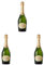 Perrier-Jouët Grand Brut Non Vintage Champagne, 750ml, Standard Bottle 75 cl (Pack of 3)