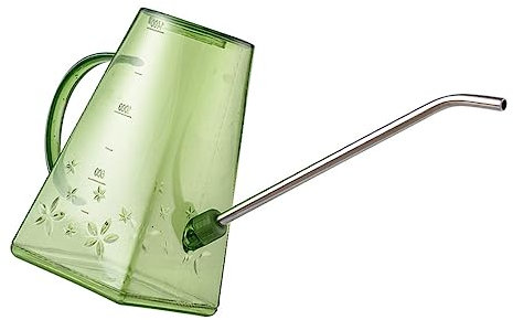iplusmile 1 Pz Annaffiatoio Lattina Di Annaffiatura a Braccio Lungo Irrigazione Interna Piante D'appartamento Piante Da Pianta Fiore Portata Ugello Acciaio Inossidabile Verde Chiaro