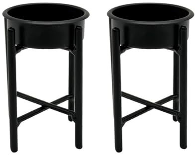 Fcnjsao 2 Pack Hierro Bastel Tealight Portavelas Soporte Metal Pequeño Candelabro Para Uso Interior Y Exterior