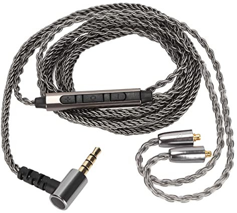POENVFPO Kopfhörerkabel Hochauflösendes Sound MMCX -Ersatzkabel für SE846 SE535 UE900, Kompatibel mit den Meisten Geräten