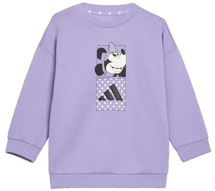 adidas Baby - Mädchen Disney Minnie Mouse Set Track_Suit, magic lilac/off white, 3-6 Months