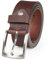 LINDENMANN Gürtel Herren Vollledergürtel aus Büffelleder, 40 mm breit, kürzbar, Gürtel, Ledergürtel, Jeans-Gürtel, XL, braun, Größe/Size:120