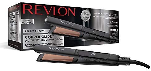 Revlon Perfect Heat Copper Glide - Plancha Estilizadora Digital