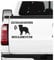 siviwonder Australian Shepherd Noise Alarmsystem Auto Aufkleber Hund Folie Aussie Blue Merle Farbe Schwarz, Größe 20cm