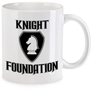 Urban Backwoods White Knight Foundation Logo Tasse Mit Spruch Kaffeetasse