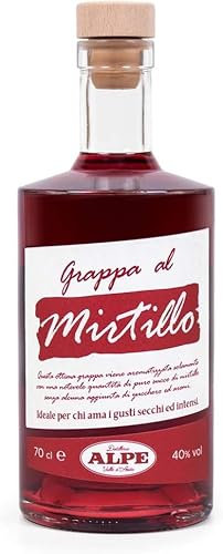 Grappa al Mirtillo Alpe Valle d'Aosta - 700ml - Grado alcolico 40% vol Valle d'Aosta