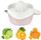 Best House Heavy Duty Manual Juicer Lemon Squeezers - 480 ml, Multifunctional Orange Citrus Lemon Lime Juicer, Hand Fruit Press with Measuring Container