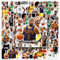 50 Stück Aufkleber Kyrie Irving, Wasserfeste Vinyl-Aufkleber für Autos, Laptops, Skateboards, Helme und mehr