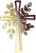 Gradual Change Color God Bless and Cross Cake Topper,Cross Christening Cake Topper, First Communion Baptism Cake Topper for Shower Birthday Party Cake Decorations Frosting, Icing and Decorations