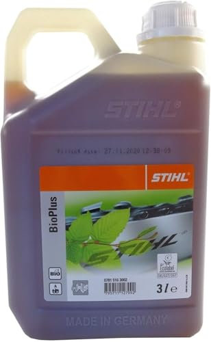OFFERTA !!! 18 litri Olio catena STI..HL Bioplus per motoseghe biodegradabile professionale (6 taniche da 3 litri)
